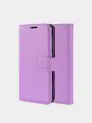 Лавандовый чехол-книжка Xiaomi Redmi 8 с магнитной застежкой и визитницей