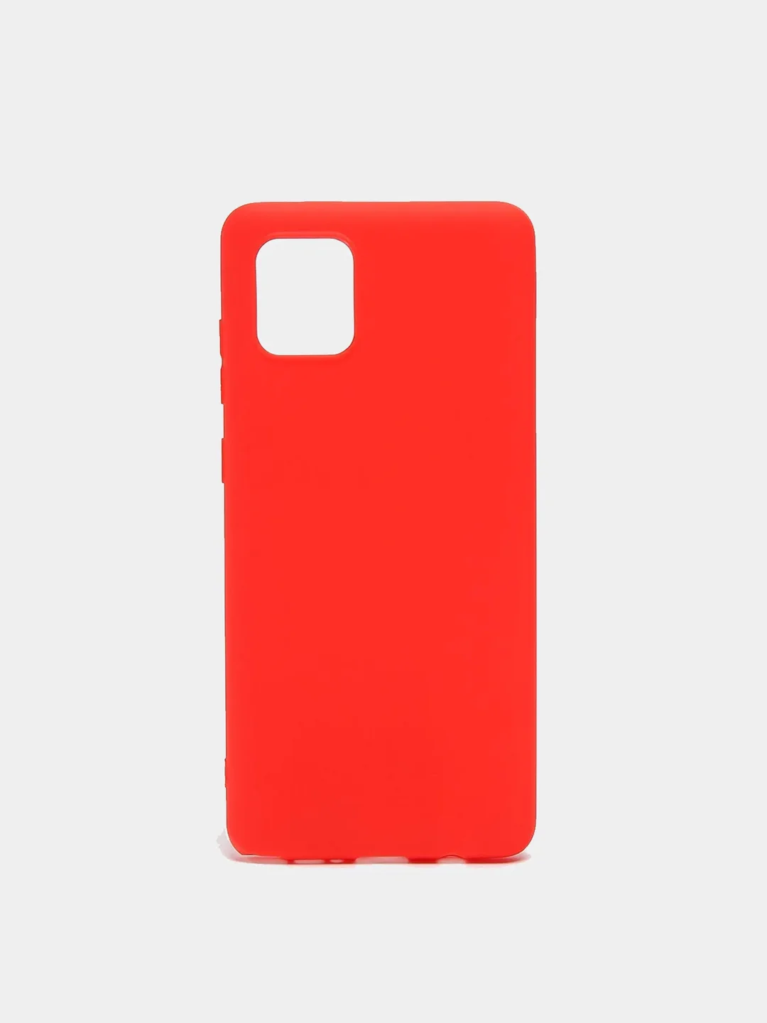 Красный чехол Samsung Galaxy A81, M60S, силиконовый