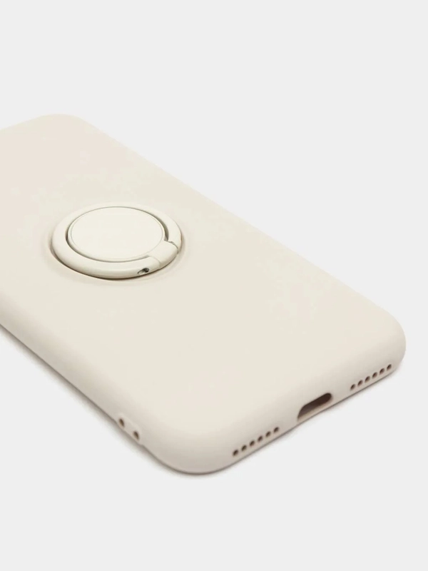 Чехол силиконовый с кольцом на iPhone 11 Pro mobios