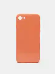 Оранжевый чехол iPhone 11 Pro Max с закаленным стеклом