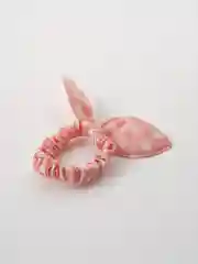 Коралловый резинка для волос, с бантиком, 2 штук