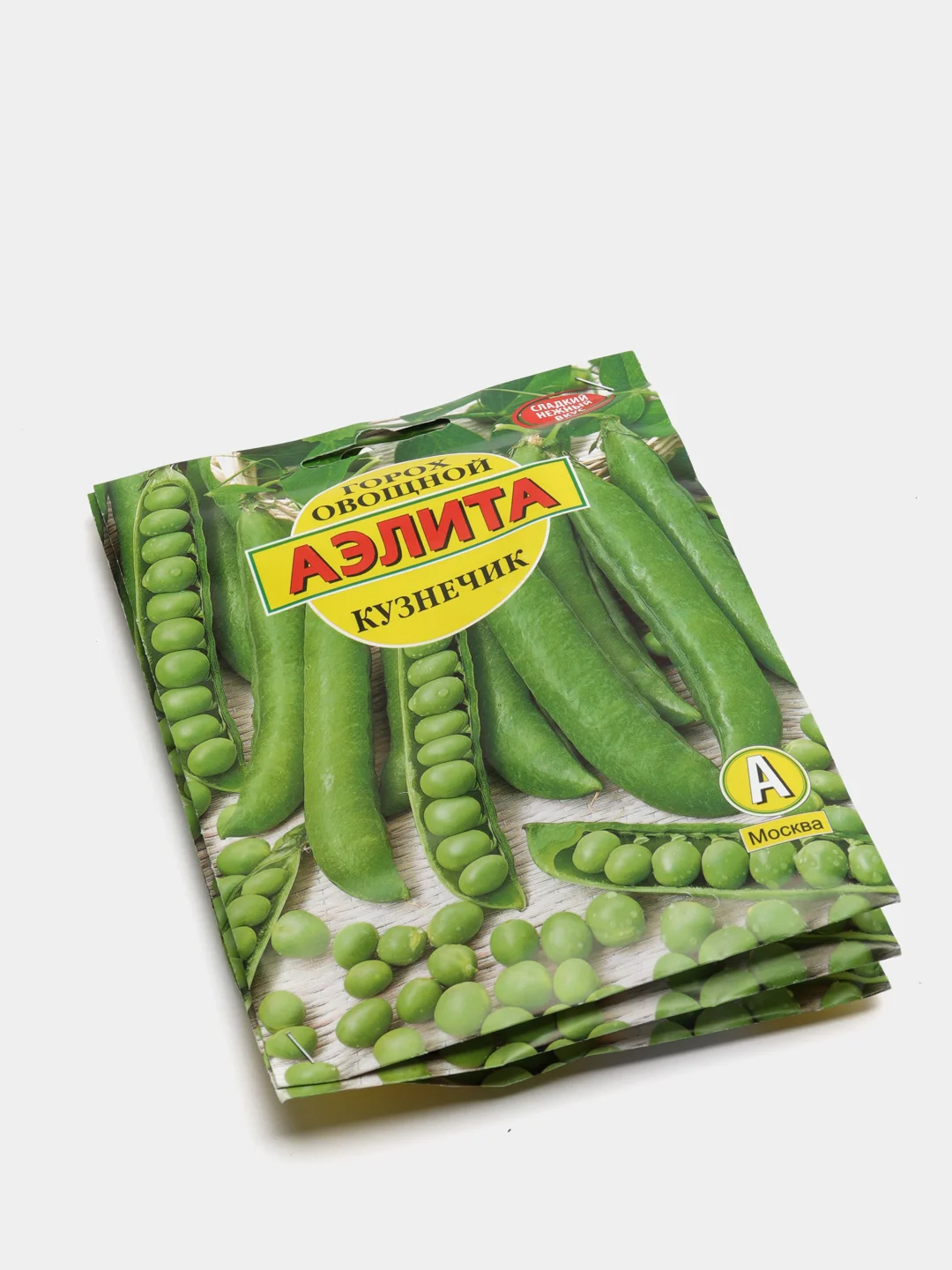 Семена Горох овощной "Кузнечик" набор 1, 3, 5 уп