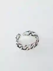 Кольцо с напылением из серебра, 925 пробы