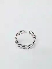 Кольцо с напылением из серебра, 925 пробы
