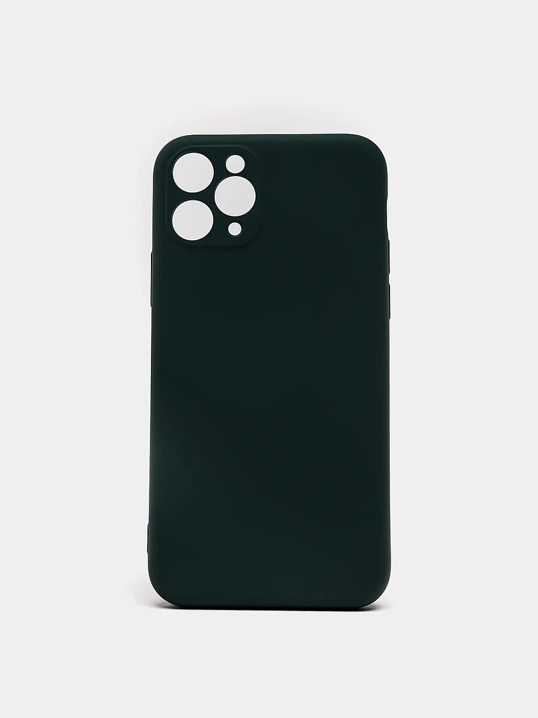 Зеленый чехол с мягким подкладом iPhone 6/6s, 7/8, 7+/8+, X/Xs, Xr, 11, 11 Pro, 12/12 Pro