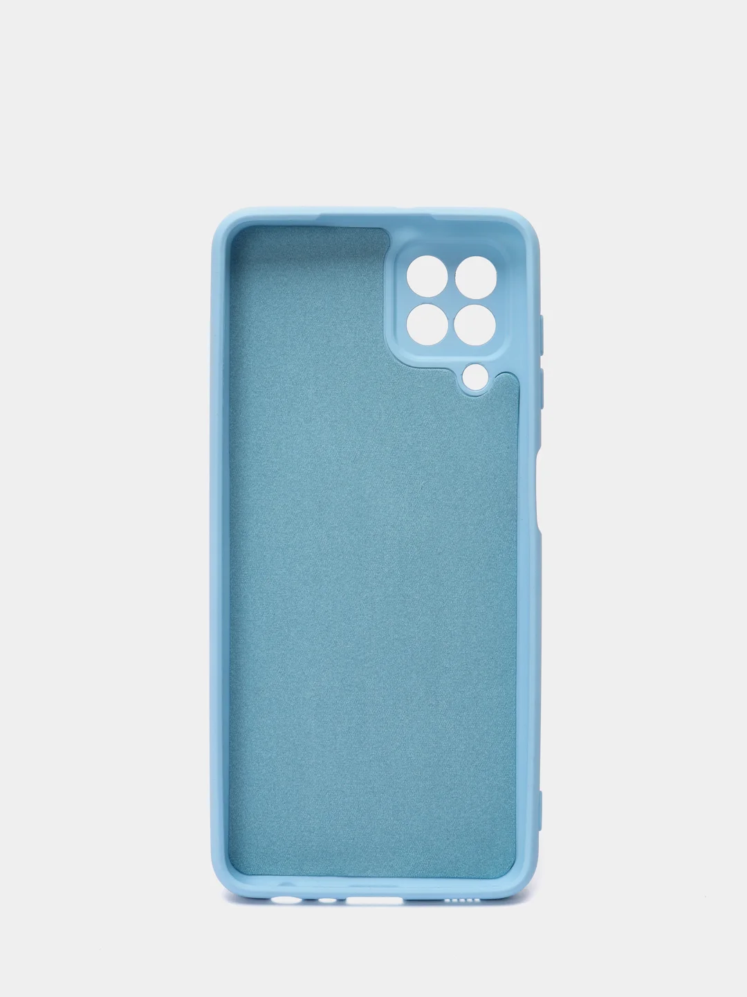 Небесно-голубой чехол для Samsung Galaxy A22 4G / Galaxy M22 / Galaxy M32 Silicone Cover силиконовый