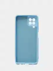 Небесно-голубой чехол для Samsung Galaxy A22 4G / Galaxy M22 / Galaxy M32 Silicone Cover силиконовый