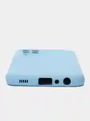 Небесно-голубой чехол для Samsung Galaxy A22 4G / Galaxy M22 / Galaxy M32 Silicone Cover силиконовый