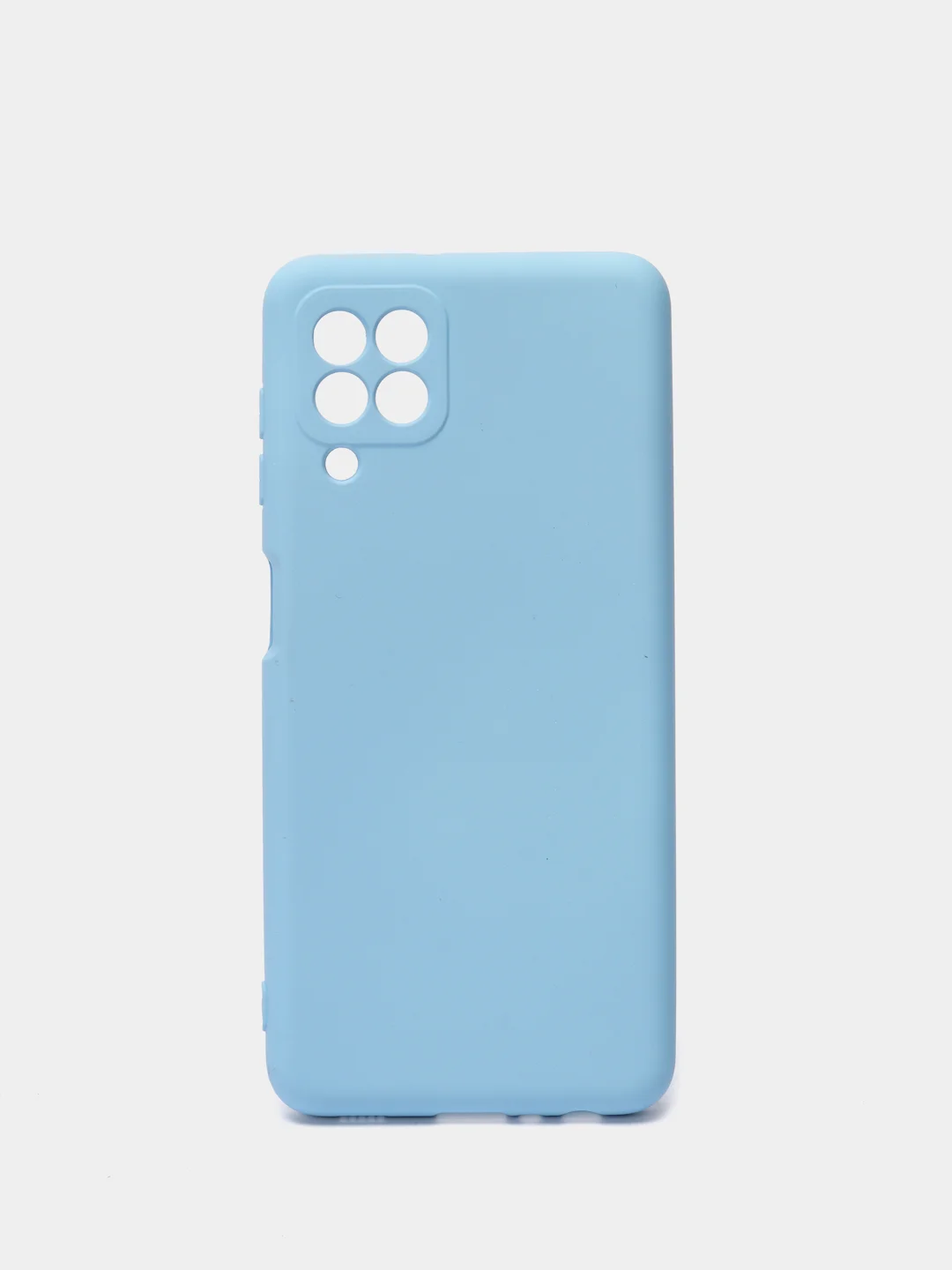 Небесно-голубой чехол для Samsung Galaxy A22 4G / Galaxy M22 / Galaxy M32 Silicone Cover силиконовый