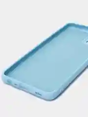 Небесно-голубой чехол для Samsung Galaxy A22 4G / Galaxy M22 / Galaxy M32 Silicone Cover силиконовый