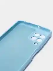 Небесно-голубой чехол для Samsung Galaxy A22 4G / Galaxy M22 / Galaxy M32 Silicone Cover силиконовый