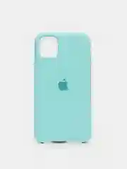 Бирюзовый силиконовый цветной чехол iPhone  X, XS, XR, 11, XS MAX