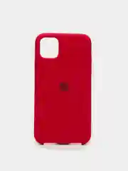 Розовый силиконовый цветной чехол iPhone  X, XS, XR, 11, XS MAX