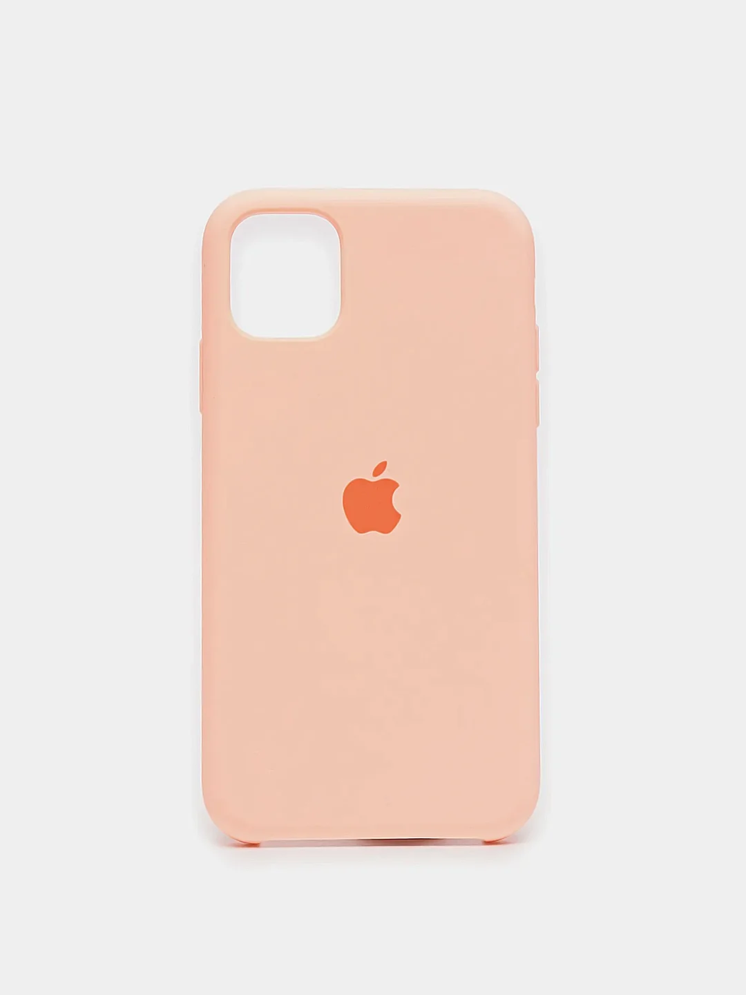 Коралловый меланж силиконовый цветной чехол iPhone  X, XS, XR, 11, XS MAX