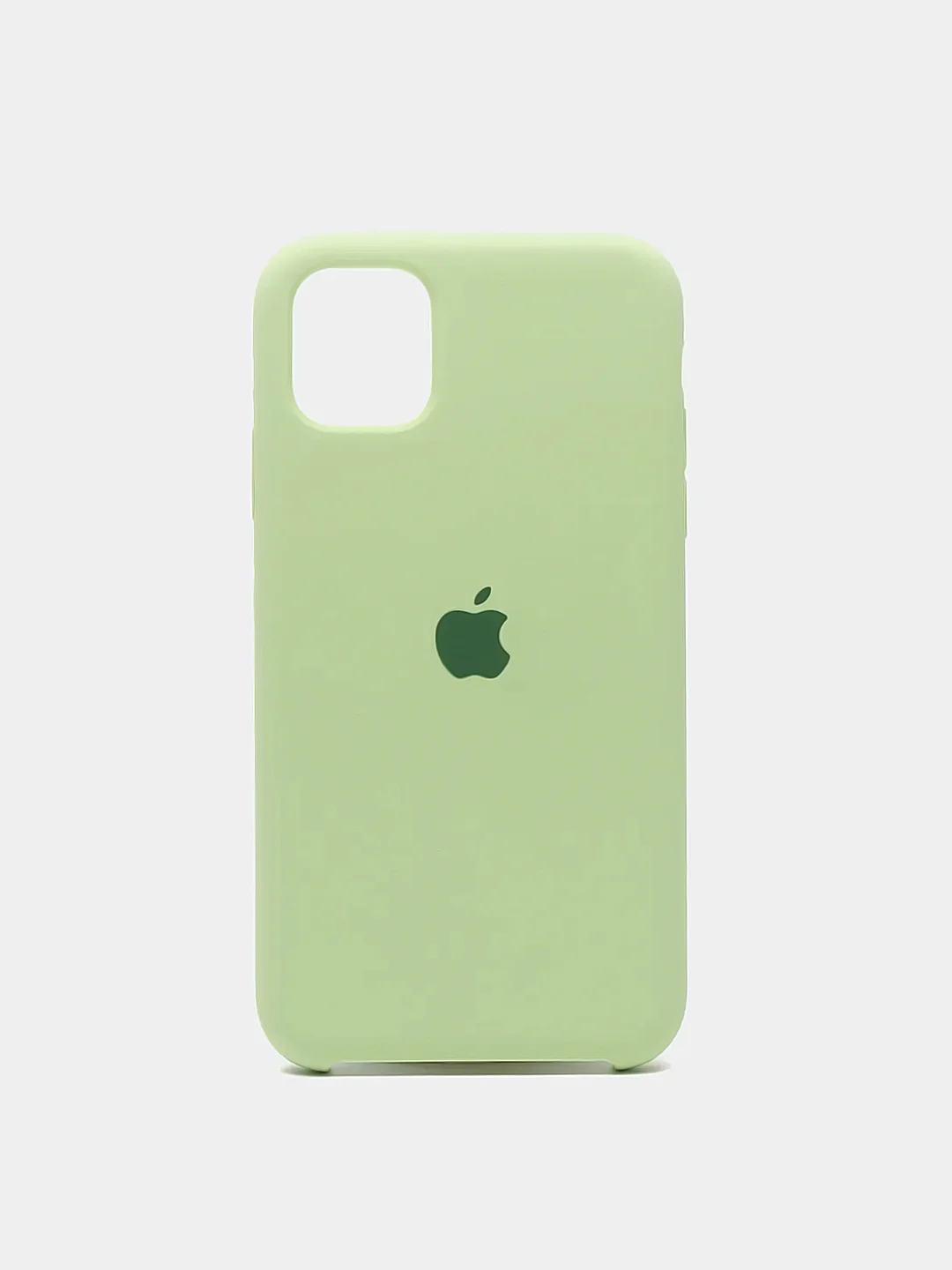 Лайм силиконовый цветной чехол iPhone  X, XS, XR, 11, XS MAX