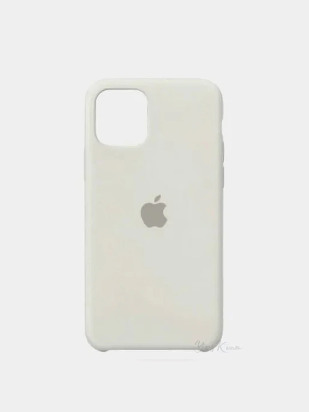 Серый меланж силиконовый цветной чехол iPhone  X, XS, XR, 11, XS MAX