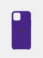 Фиолетовый силиконовый цветной чехол iPhone  X, XS, XR, 11, XS MAX