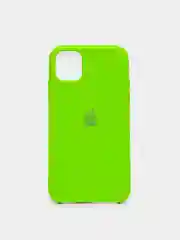 Зеленый силиконовый цветной чехол iPhone  X, XS, XR, 11, XS MAX