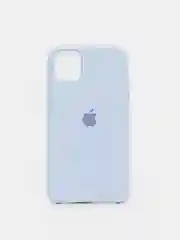 Небесно-голубой силиконовый цветной чехол iPhone  X, XS, XR, 11, XS MAX