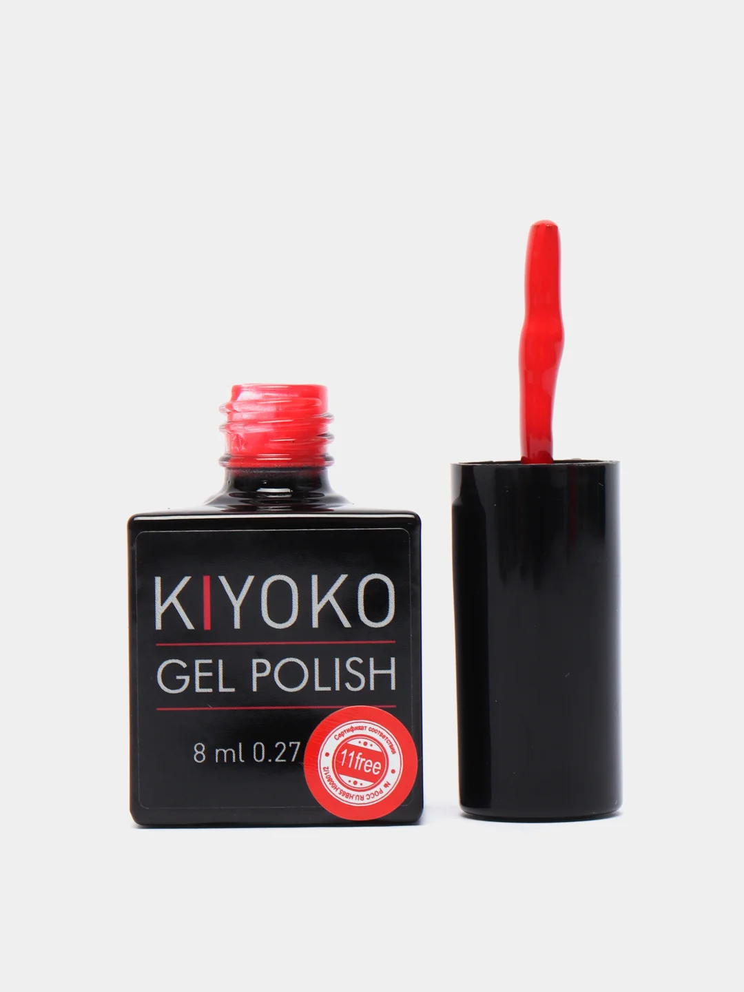 Вишнёвый гель лак, гель-лак для ногтей KIYOKO Moon 37-42, 10g, алый красный коричневый вино