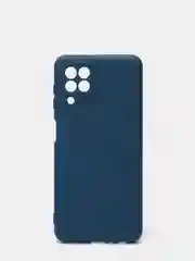 Темно-синий чехол для Samsung Galaxy A22 4G / Galaxy M22 / Galaxy M32 Silicone Cover силиконовый