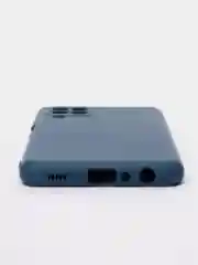 Темно-синий чехол для Samsung Galaxy A22 4G / Galaxy M22 / Galaxy M32 Silicone Cover силиконовый
