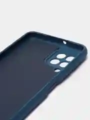 Темно-синий чехол для Samsung Galaxy A22 4G / Galaxy M22 / Galaxy M32 Silicone Cover силиконовый