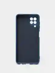 Темно-синий чехол для Samsung Galaxy A22 4G / Galaxy M22 / Galaxy M32 Silicone Cover силиконовый
