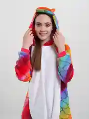 Красный пижама Кигуруми для взрослых,костюм комбинезон для сна,домашняя одежда для женщин и мужчин
