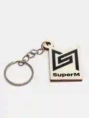 Брелок деревянный по K-pop группе "SuperM"