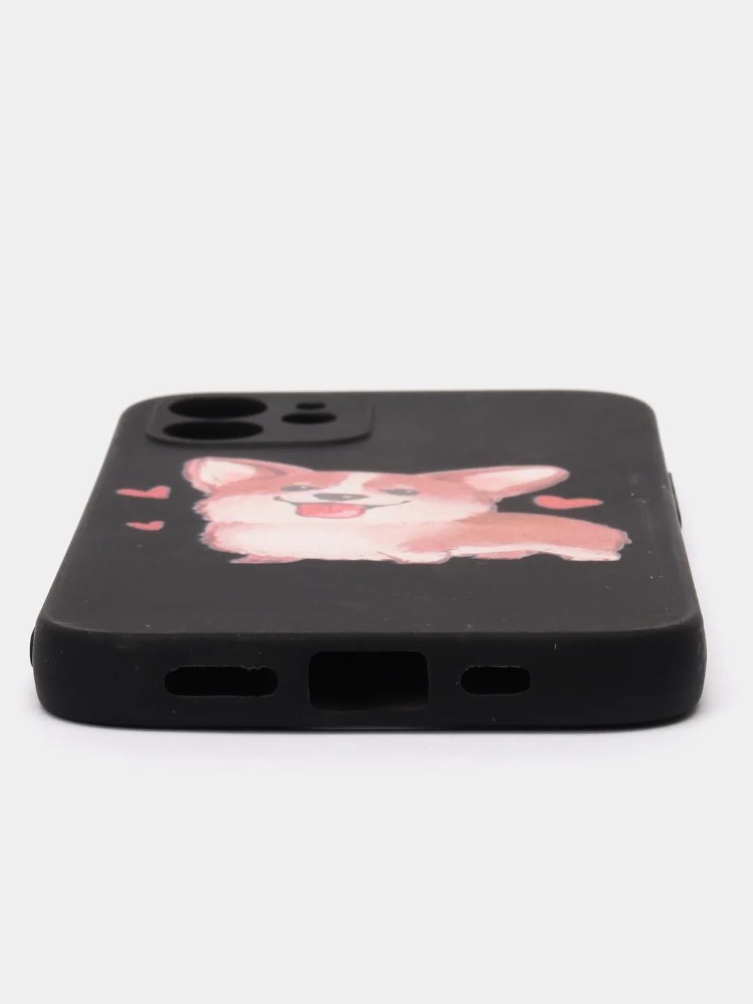 Шоколадный чехол силиконовый для iPhone 11 / 12 Корги SiliconCase