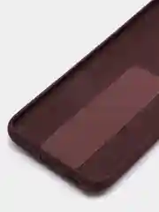 Бордовый чехол Xiaomi Redmi 9C, 9C NFC, 10A, Редми 9С (НФС), 10А силиконовый под кожу с подставкой