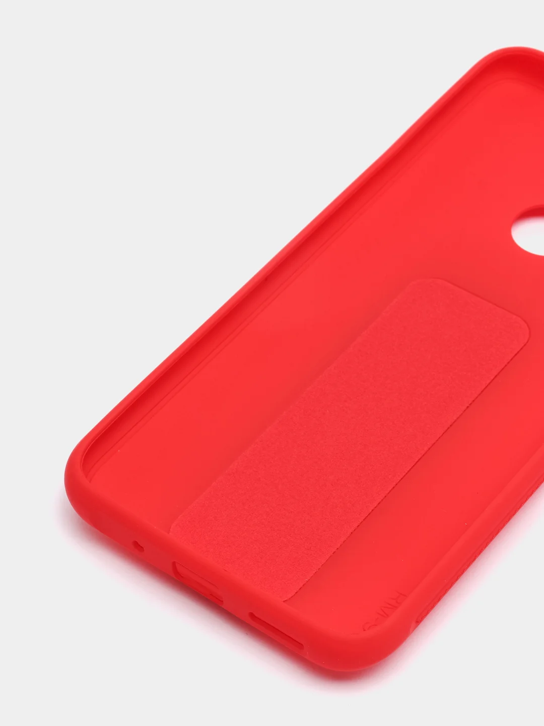 Красный чехол Xiaomi Redmi 9C, 9C NFC, 10A, Редми 9С (НФС), 10А силиконовый под кожу с подставкой
