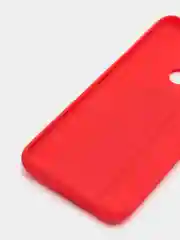 Красный чехол Xiaomi Redmi 9C, 9C NFC, 10A, Редми 9С (НФС), 10А силиконовый под кожу с подставкой