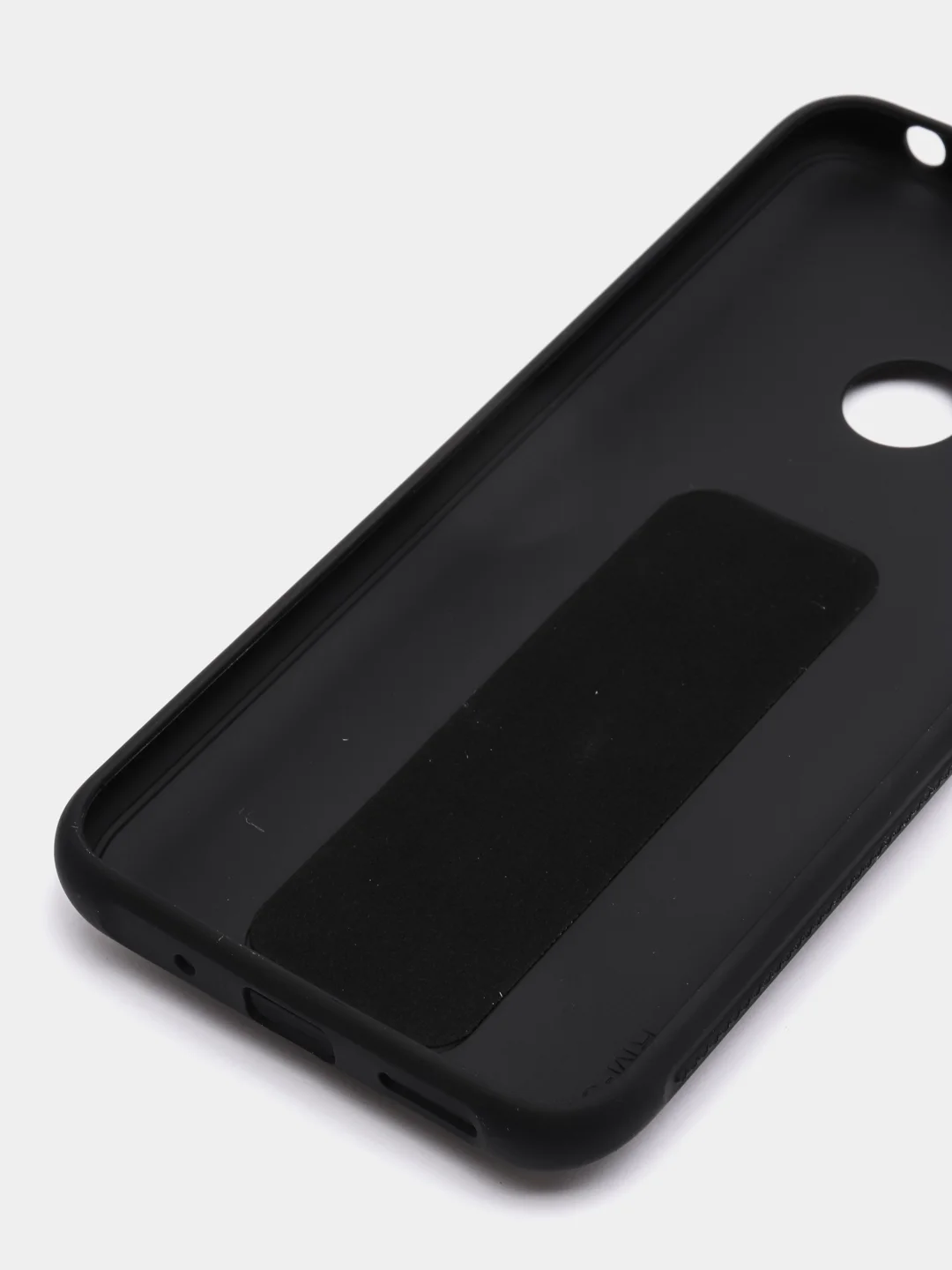 Черный чехол Xiaomi Redmi 9C, 9C NFC, 10A, Редми 9С (НФС), 10А силиконовый под кожу с подставкой
