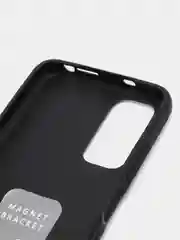 Черный чехол Xiaomi Redmi Note 11 4G, 11S, Редми Нот 11 4G, 11C силиконовый под кожу с подставкой