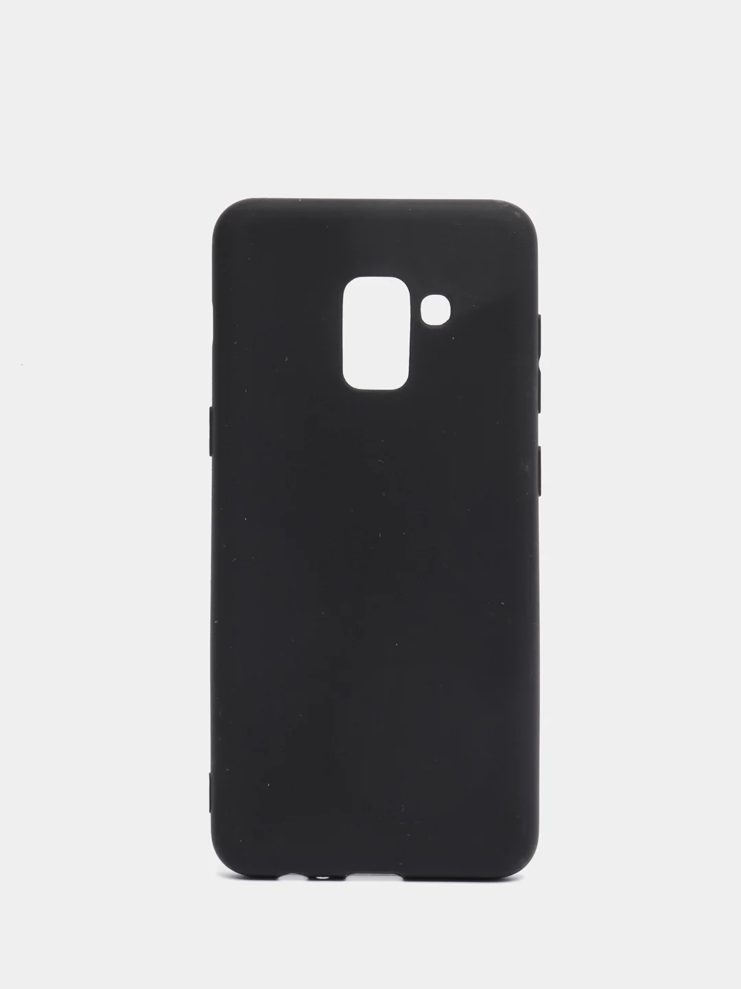 Угольный чехол Samsung Galaxy A8 2018 / Самсунг Галакси А8 2018 силиконовый цветной матовый