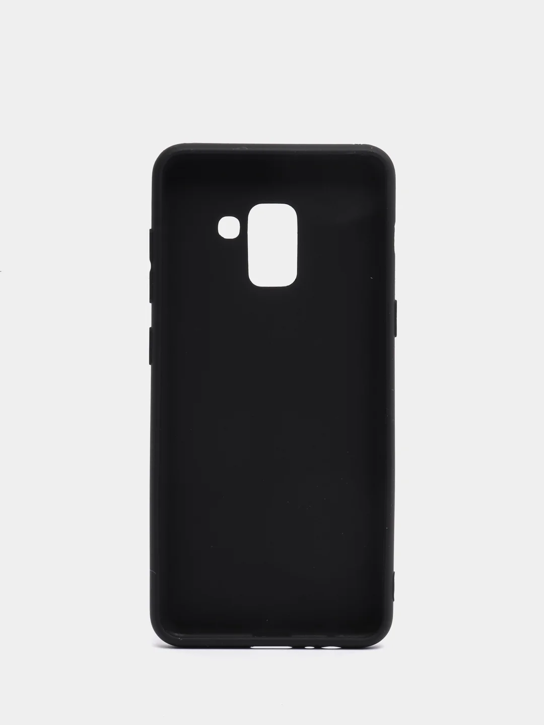 Угольный чехол Samsung Galaxy A8 2018 / Самсунг Галакси А8 2018 силиконовый цветной матовый