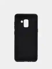 Угольный чехол Samsung Galaxy A8 2018 / Самсунг Галакси А8 2018 силиконовый цветной матовый