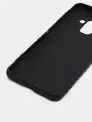Угольный чехол Samsung Galaxy A8 2018 / Самсунг Галакси А8 2018 силиконовый цветной матовый