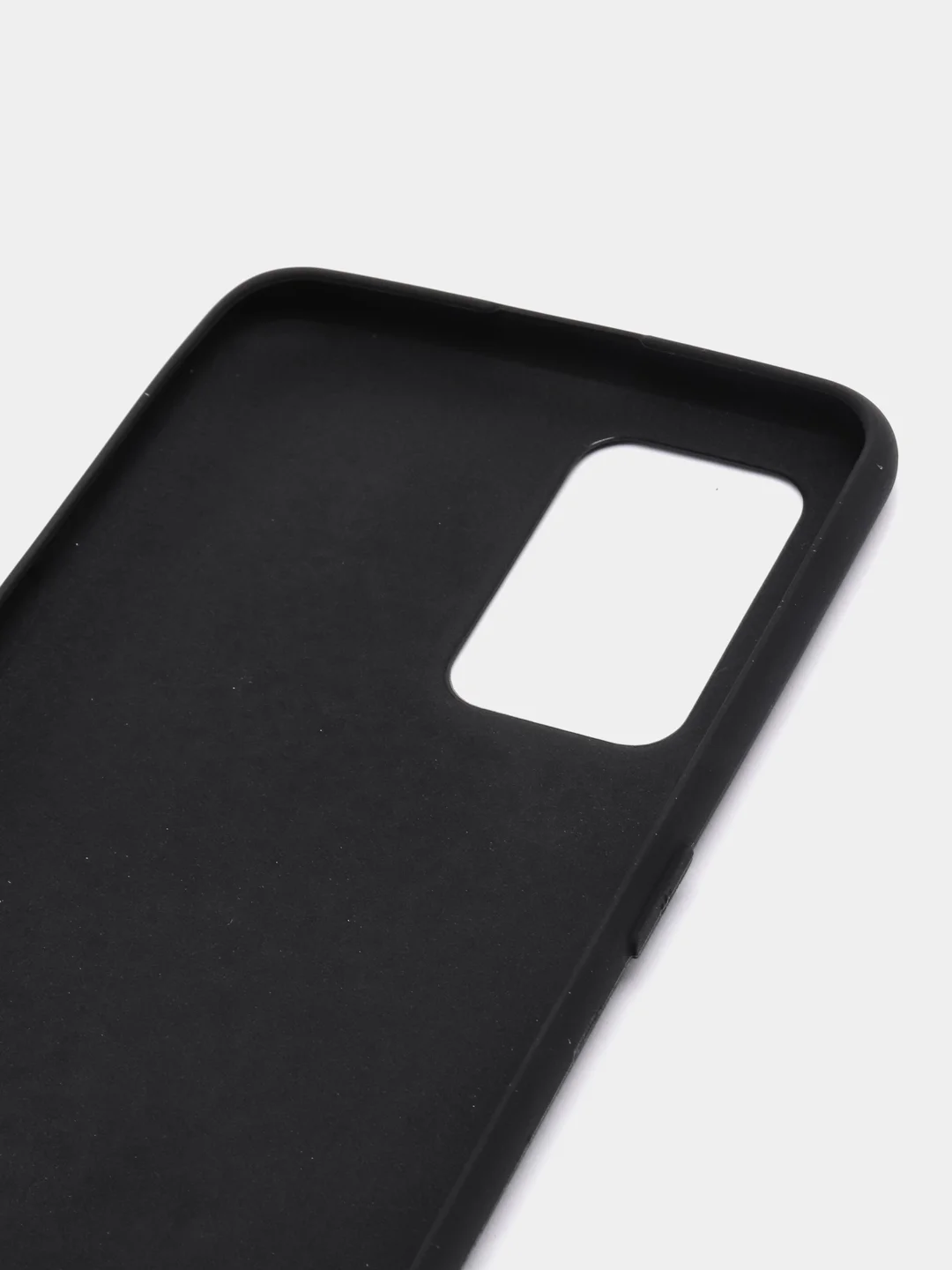Черный чехол Oppo A74 4G силиконовый, черный, матовый