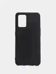 Черный чехол Oppo A74 4G силиконовый, черный, матовый