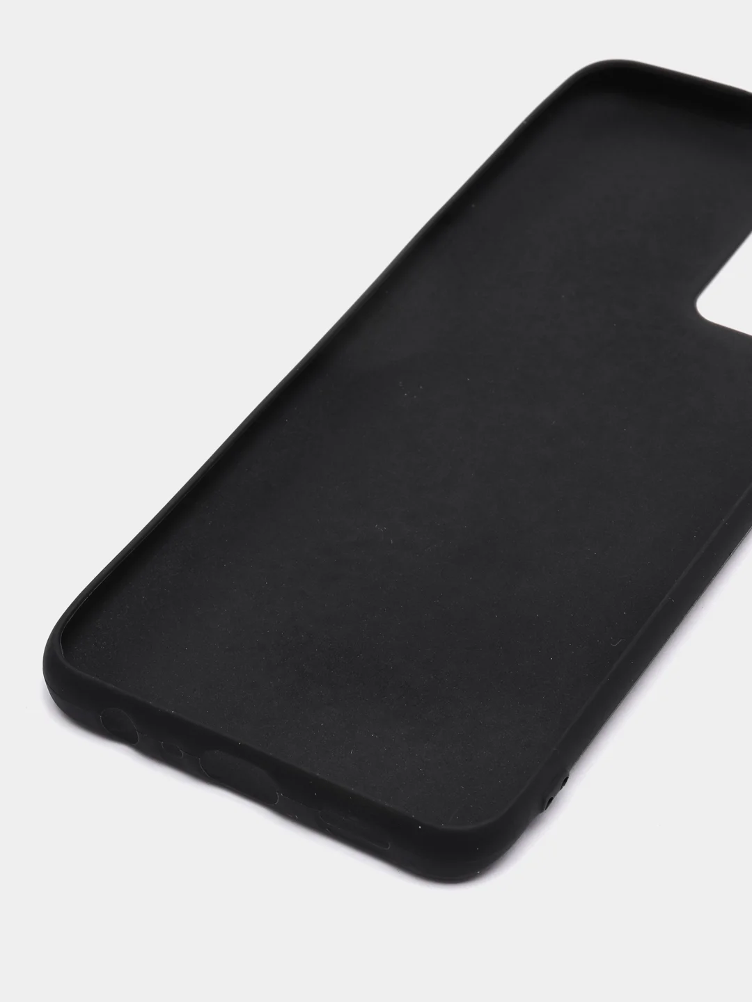 Черный чехол Oppo A74 4G силиконовый, черный, матовый