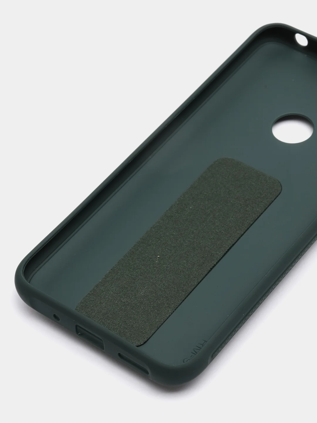 Зеленый чехол Xiaomi Redmi 9C, 9C NFC, 10A, Редми 9С (НФС), 10А силиконовый под кожу с подставкой