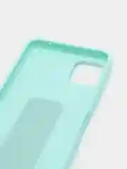 Бирюзовый чехол Samsung Galaxy A22s / A22 5G, Галакси А22с / А22 силиконовый под кожу с подставкой