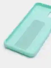 Бирюзовый чехол Samsung Galaxy A22s / A22 5G, Галакси А22с / А22 силиконовый под кожу с подставкой