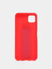 Красный чехол Samsung Galaxy A22s / A22 5G, Галакси А22с / А22 силиконовый под кожу с подставкой