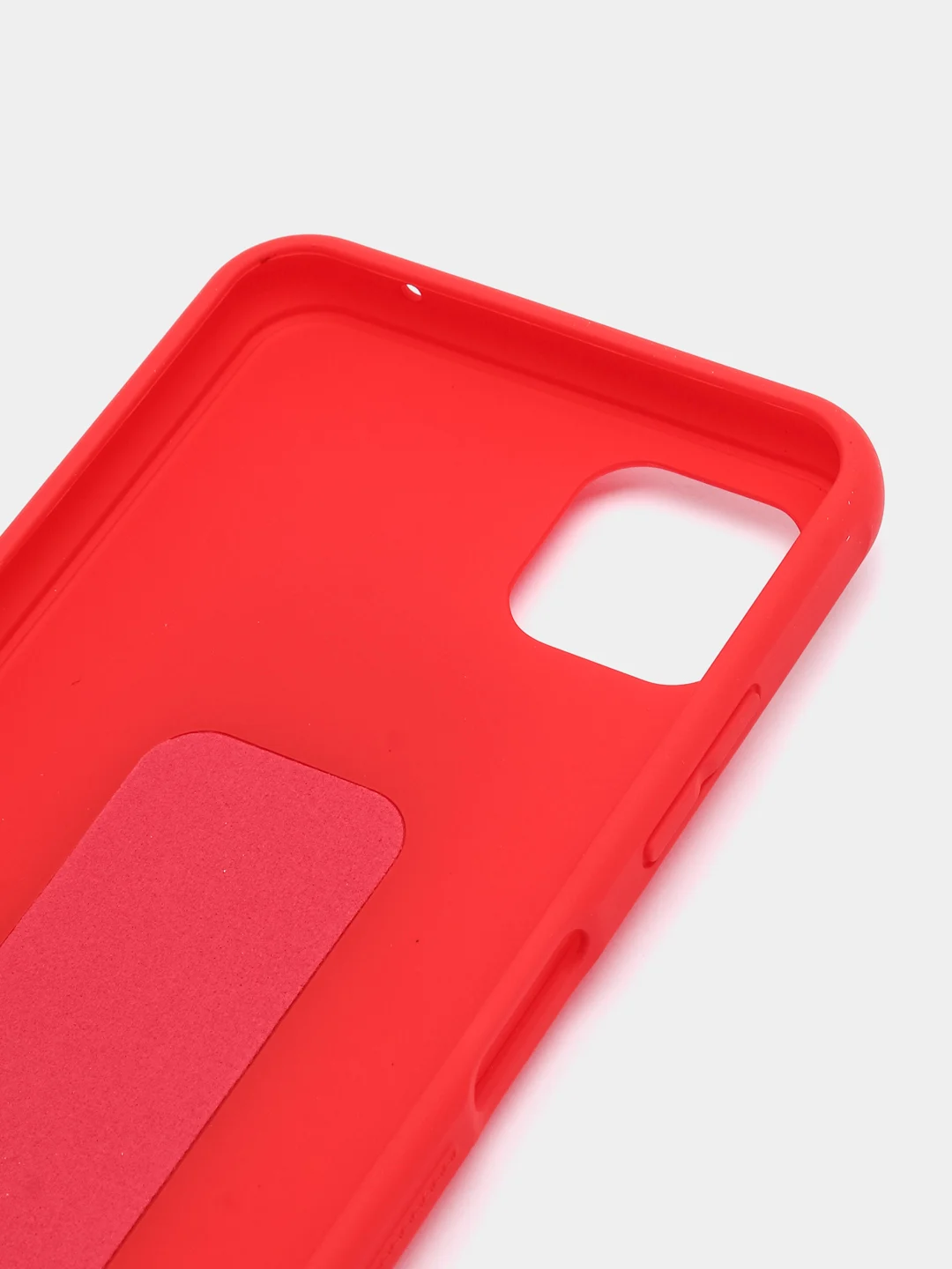 Красный чехол Samsung Galaxy A22s / A22 5G, Галакси А22с / А22 силиконовый под кожу с подставкой