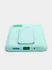 Бирюзовый чехол Xiaomi Redmi 9C, 9C NFC, 10A, Редми 9С (НФС), 10А силиконовый под кожу с подставкой
