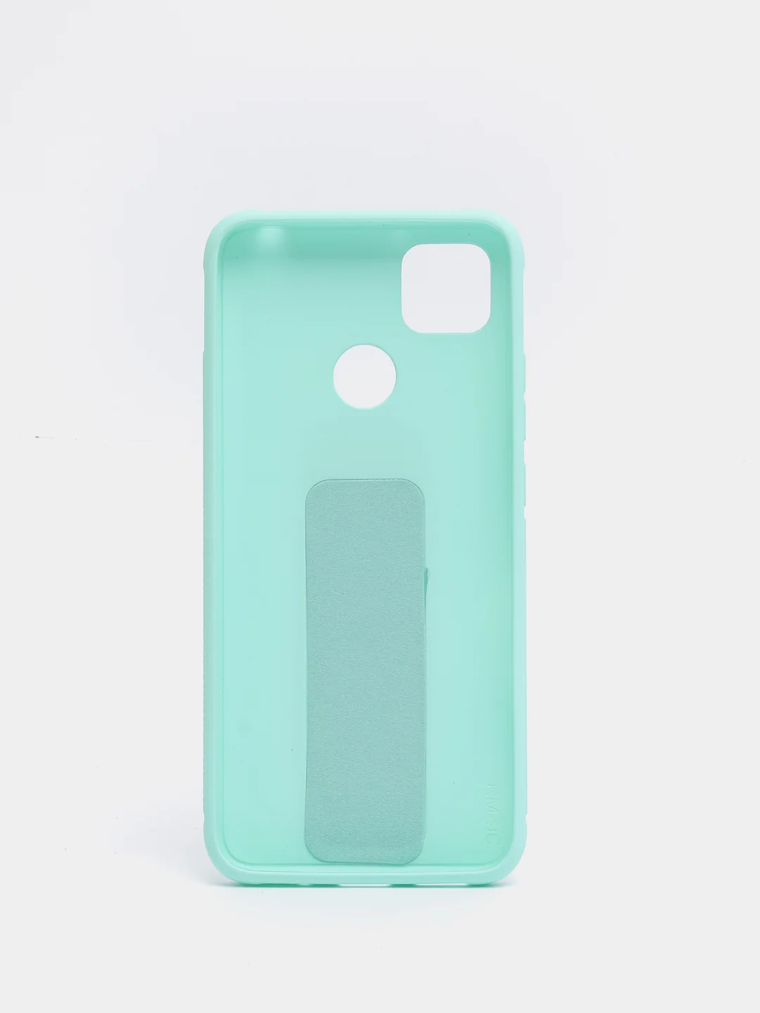 Бирюзовый чехол Xiaomi Redmi 9C, 9C NFC, 10A, Редми 9С (НФС), 10А силиконовый под кожу с подставкой
